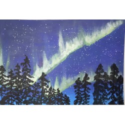 Original Aurora boreal